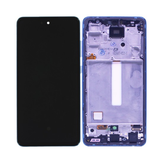 Touch+Display+Frame Samsung Galaxy A52 4G/A525F/A52 5G/A526F Service Pack Azul